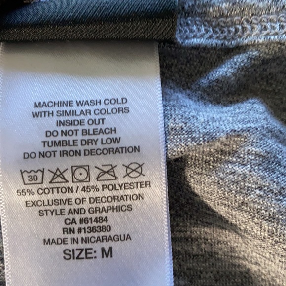 ❤️SOLD❤️ Morgan & Wacker Harley Davidson Mens Shirt Reg Fit Medium Grey - Picture 6 of 7